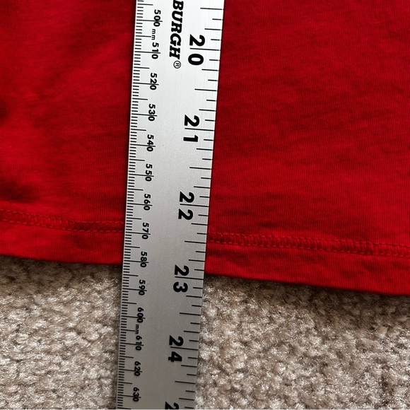 Ralph Lauren Jeans Co Red Long Sleeve Crewneck Tee - Picture 7 of 7